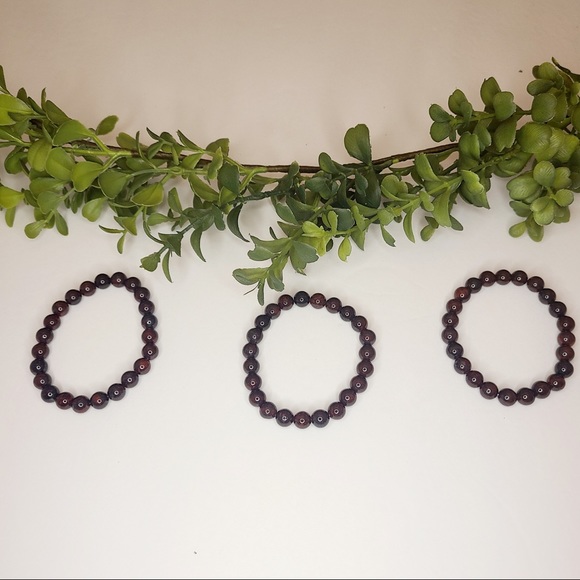 Brecciated Jasper Gemstone Bracelet - Picture 2 of 3